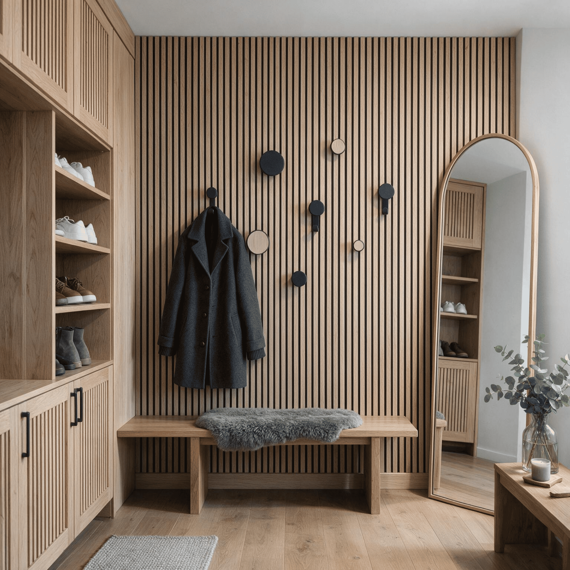Round Hanger/Hook - Installation: Wall Clip