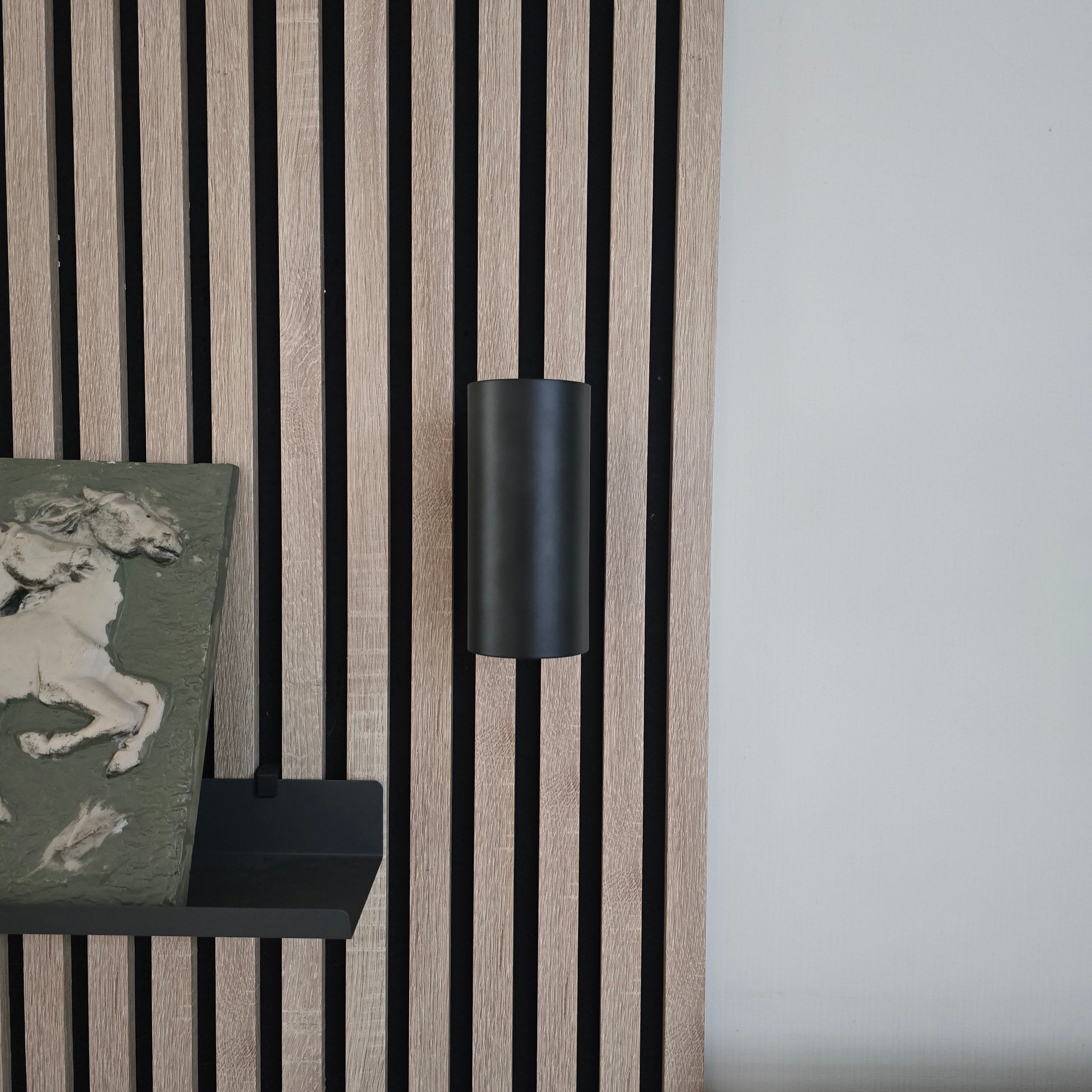 Acoustic Panel Mount for IKEA Nymane Lamp - Installation Type: Wall Clip