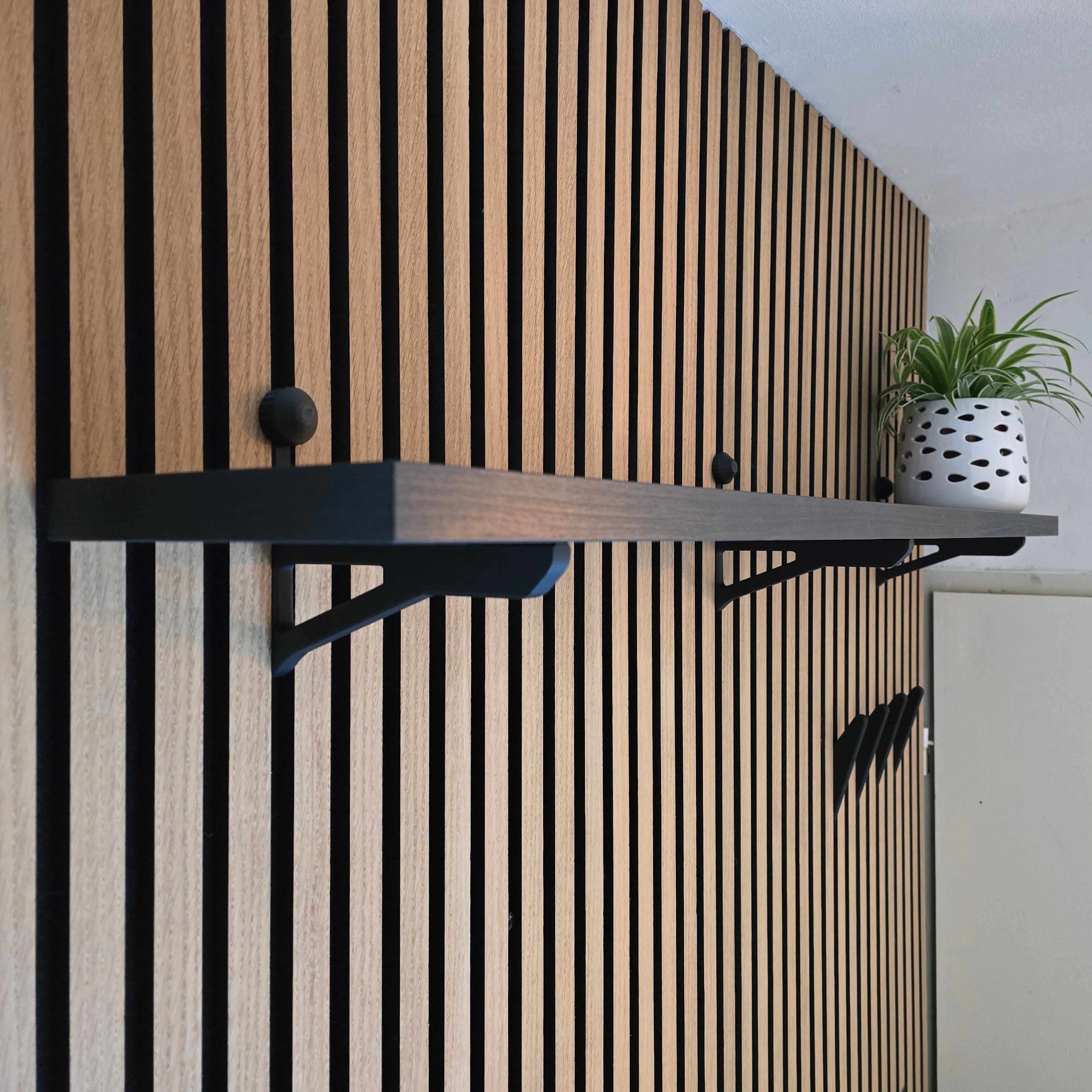 Shelf Mounts for Acoustic Panels - Installation Type: Wall Clip