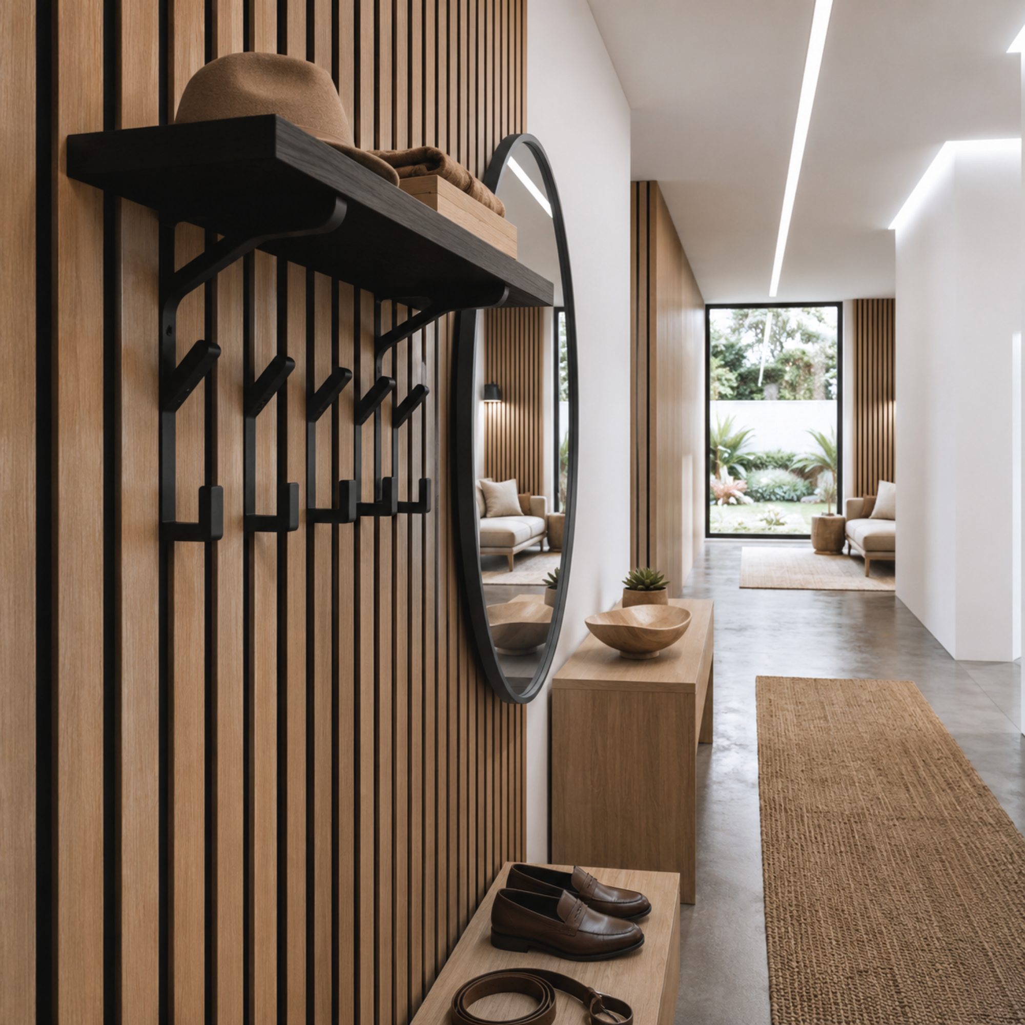 Shelf Brackets - Installation: Wall Clip