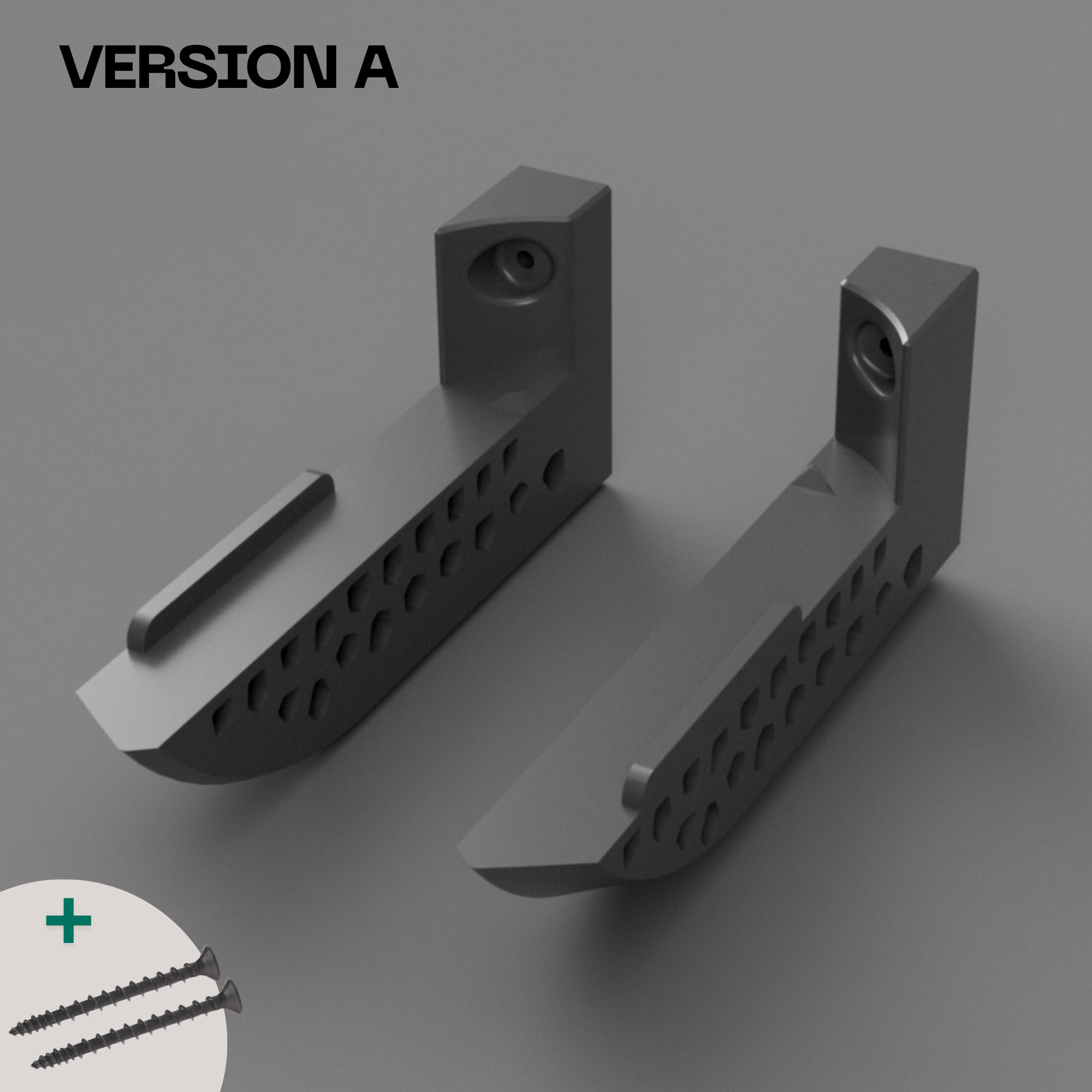 Wall mounts for AUK Mini - Universal Wall Mount - by WallTune