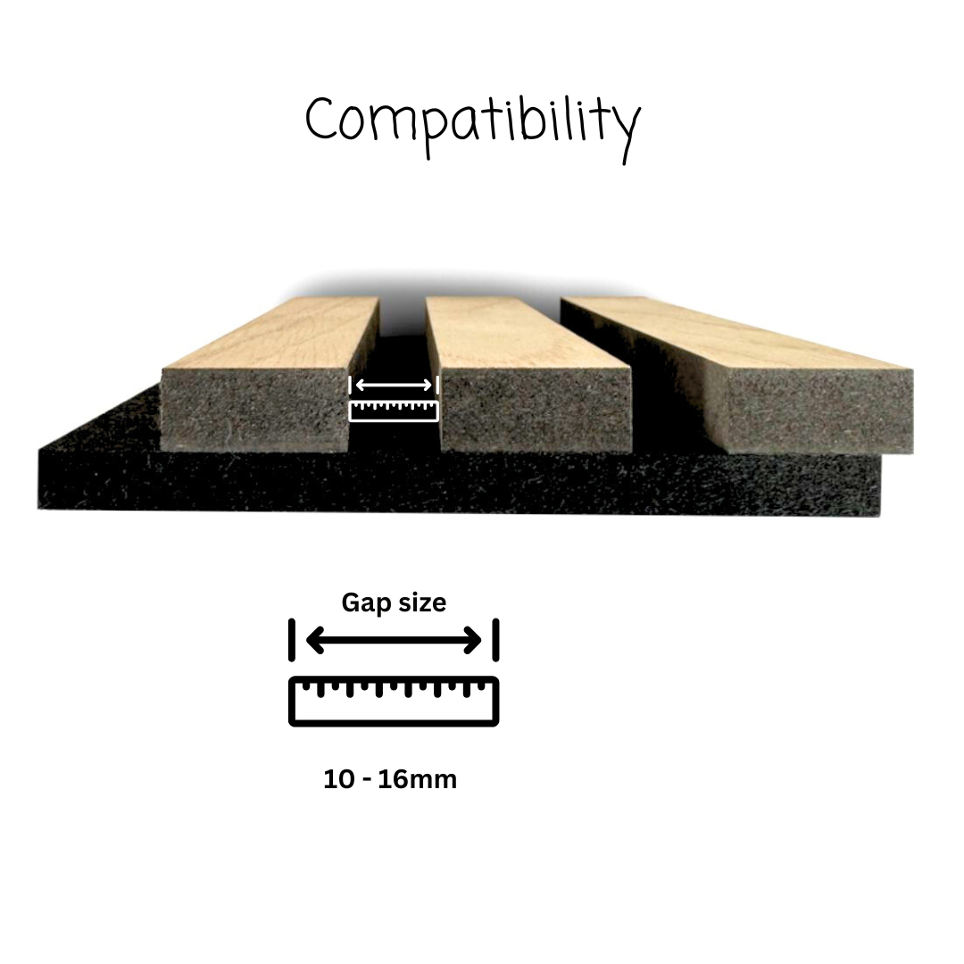 Double Hook Acoustic Panels - Installation Type: Screw-in