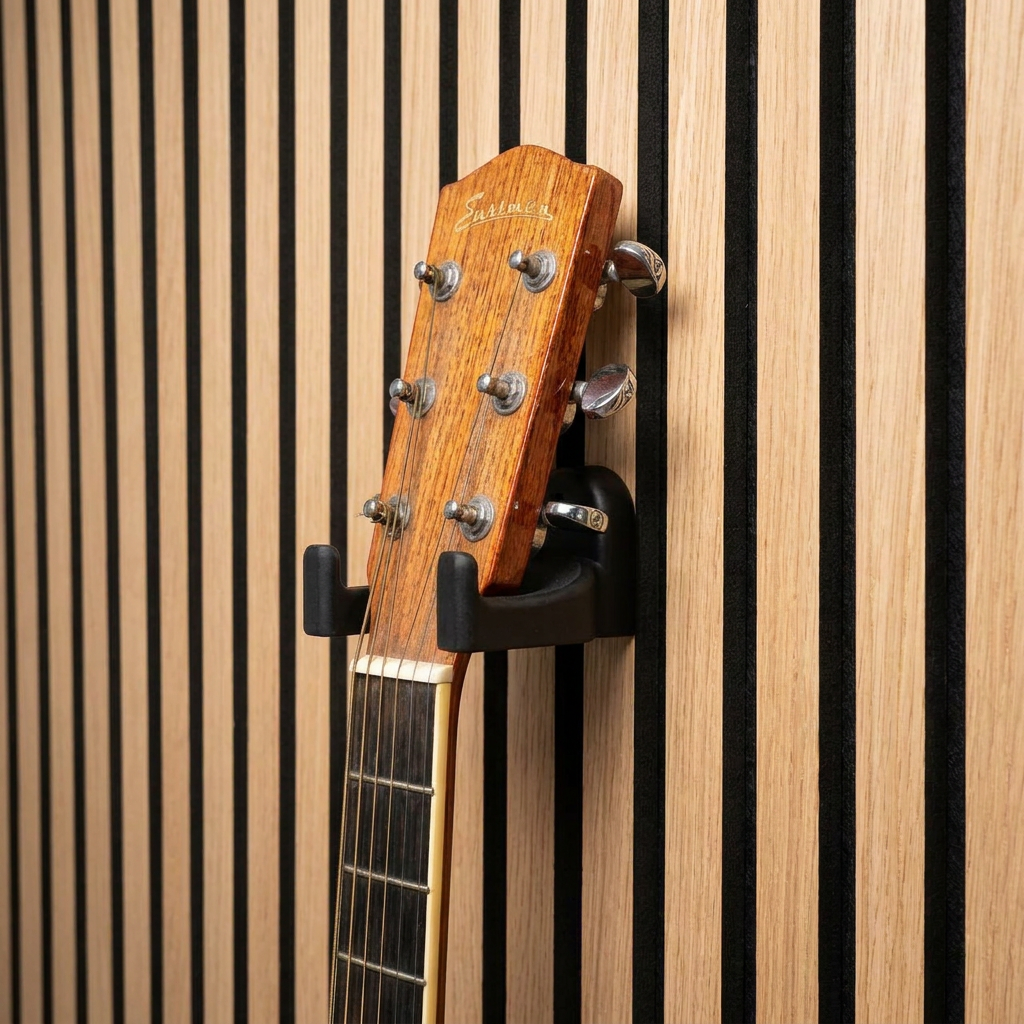 Acoustic Guitar Hanger - Installation: Wall Clip
