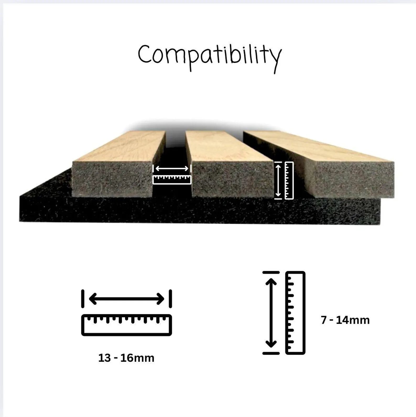 Shelf Brackets for IKEA MOSSLANDA Picture Ledge - Installation Type: Wall Clip