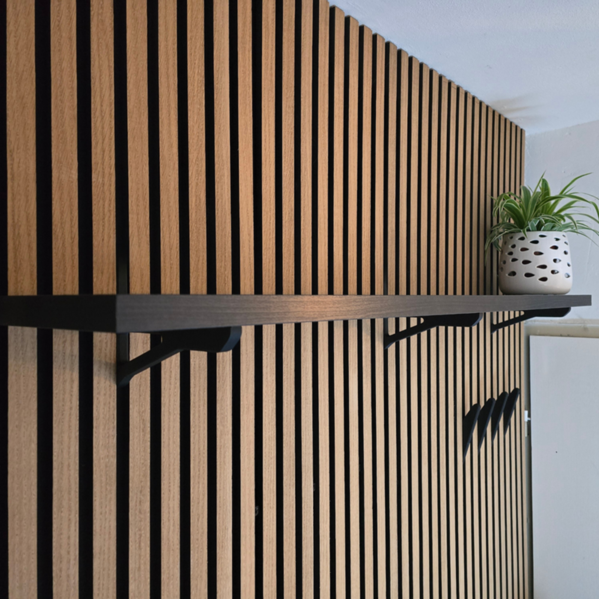 Shelf Brackets - Installation: Screw-in
