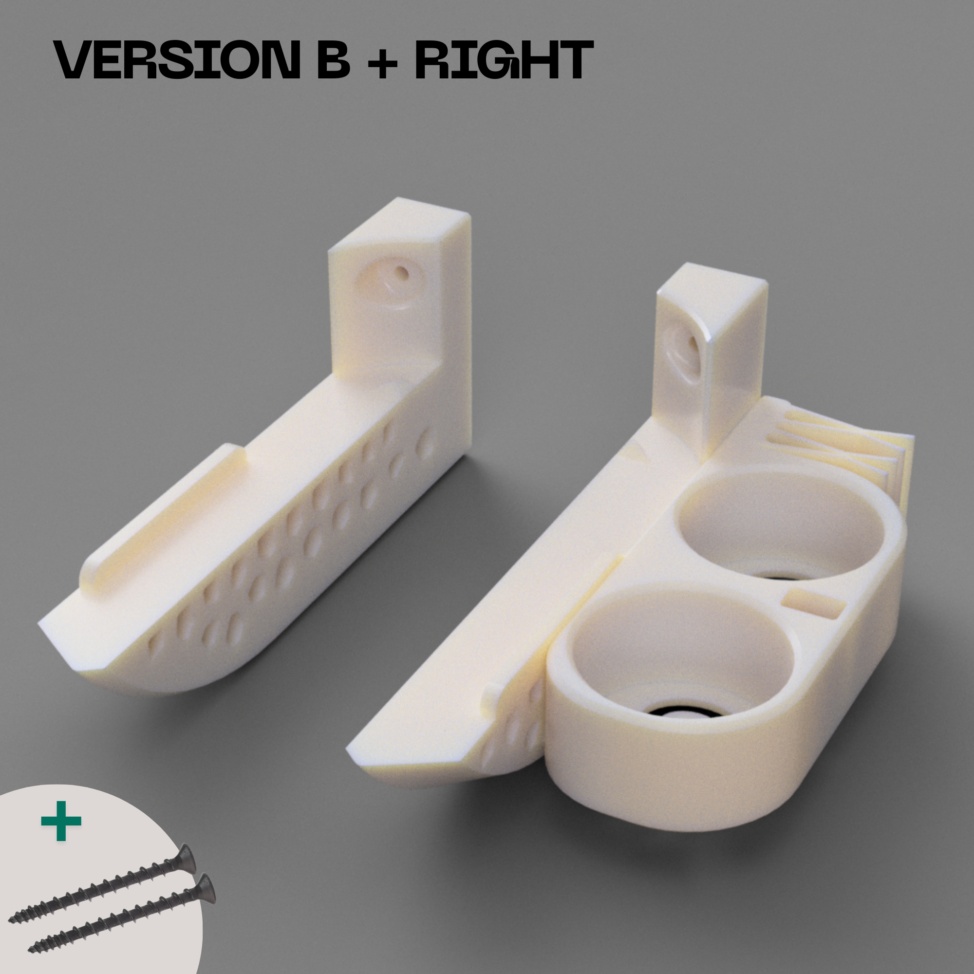 Wall mounts for AUK Mini  - Universal Wall Mount - by WallTune