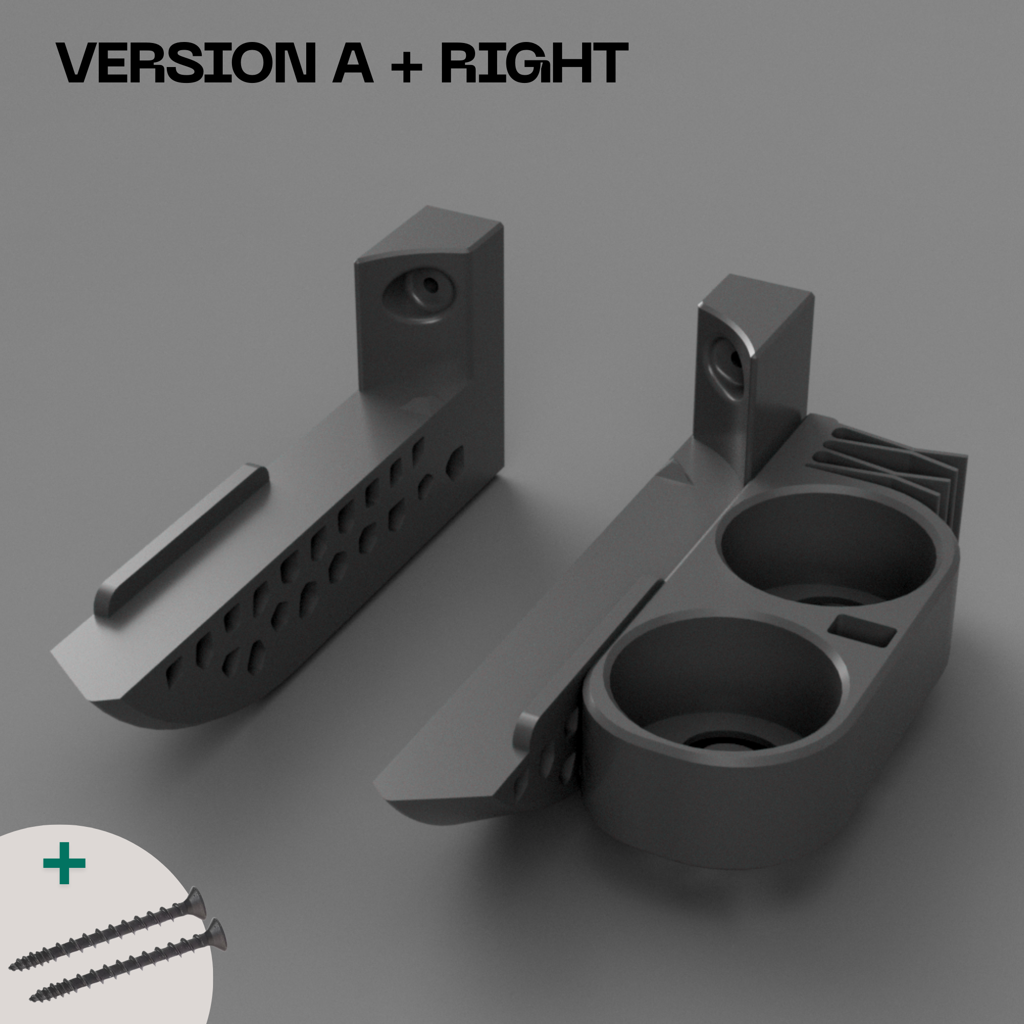 Wall mounts for AUK Mini  - Universal Wall Mount - by WallTune